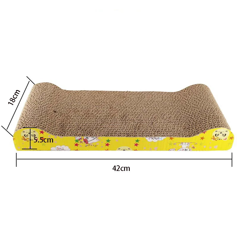 Cat Scratch board Cat Scratchers Cardboard Corrugated Paper Durable Furniture Protection Pet Sofa for Indoor Cats Kittens Rest