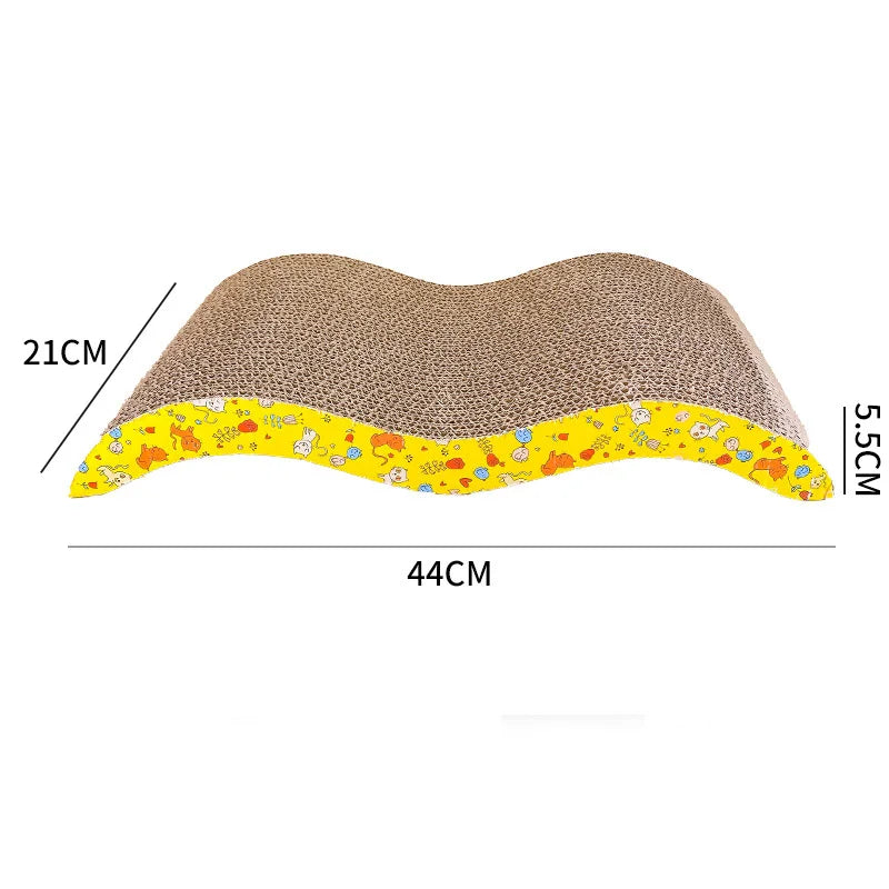 Cat Scratch board Cat Scratchers Cardboard Corrugated Paper Durable Furniture Protection Pet Sofa for Indoor Cats Kittens Rest