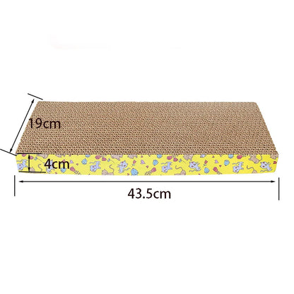 Cat Scratch board Cat Scratchers Cardboard Corrugated Paper Durable Furniture Protection Pet Sofa for Indoor Cats Kittens Rest