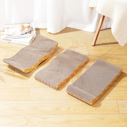 Cat Scratch board Cat Scratchers Cardboard Corrugated Paper Durable Furniture Protection Pet Sofa for Indoor Cats Kittens Rest