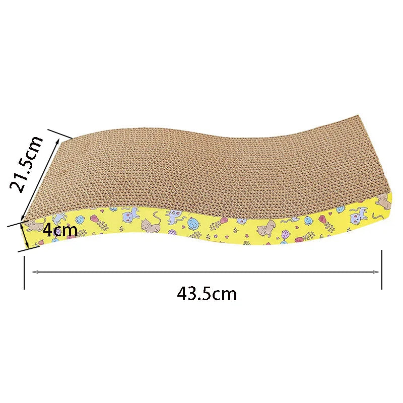 Cat Scratch board Cat Scratchers Cardboard Corrugated Paper Durable Furniture Protection Pet Sofa for Indoor Cats Kittens Rest